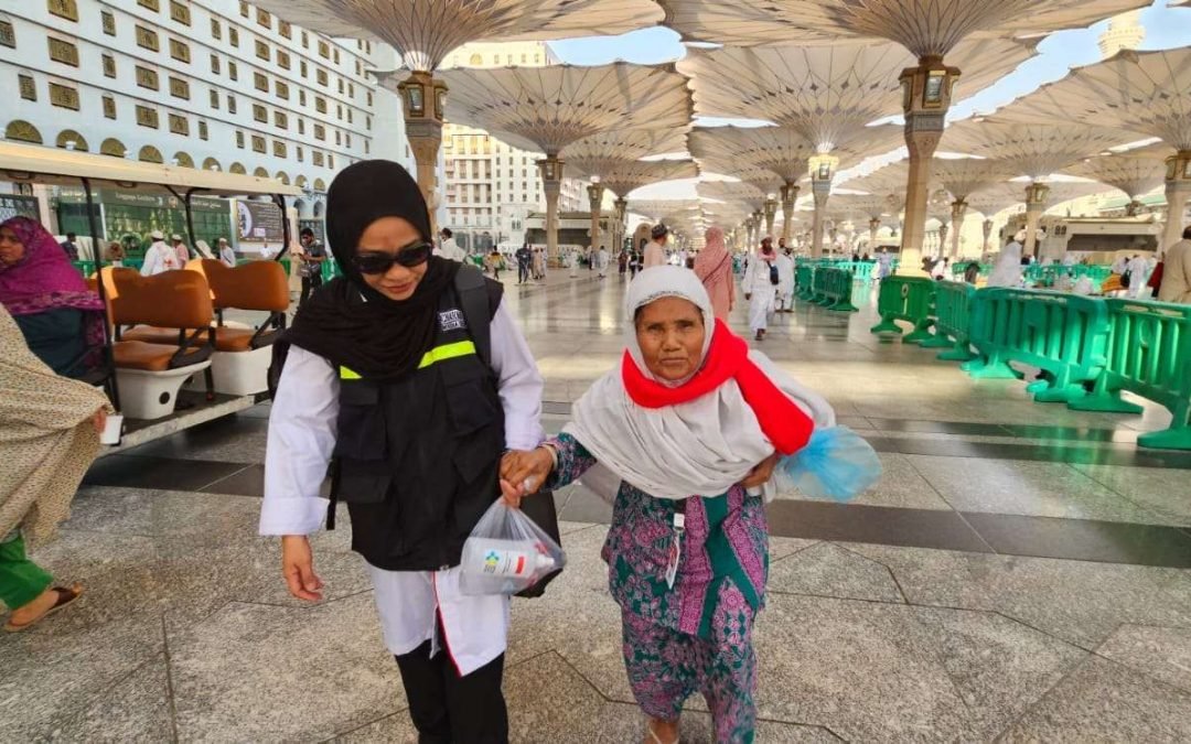 Petugas Seksus Masjid Nabawi Siap Bantu Jemaah Tersesat