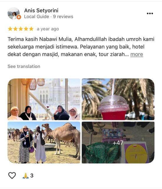 testimoni nabawi mulia 1