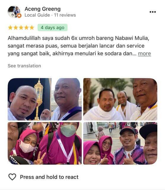 testimoni nabawi mulia 5